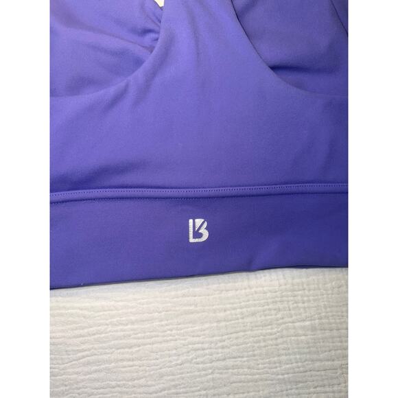 Buffbunny Bloom Longline Sports Bra Purple Women’s Medium Strappy Athleisure - Picture 7 of 11